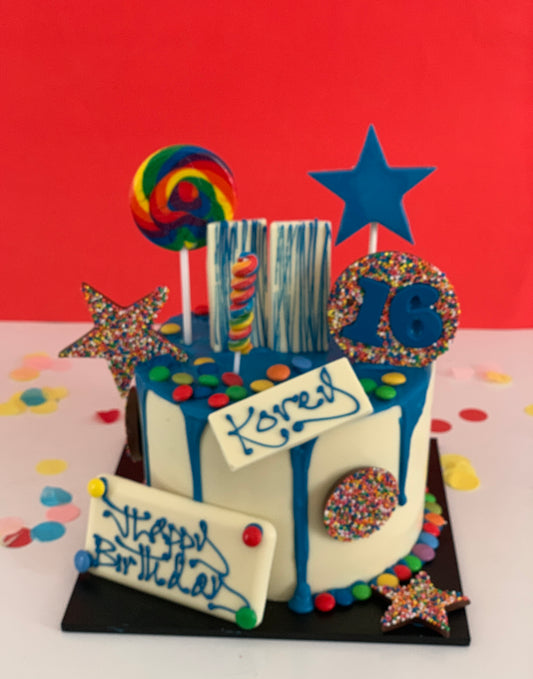 Candy Smashcake- BLUE