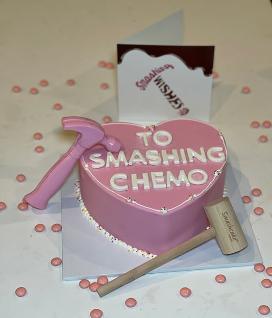Conversation Heart Smashcake- Personalise with a name or message