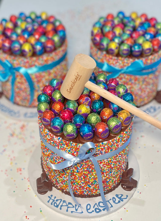 Easter Smashcake with mini eggs!