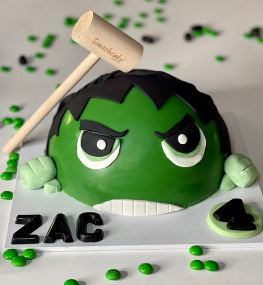 Hulk Smashcake