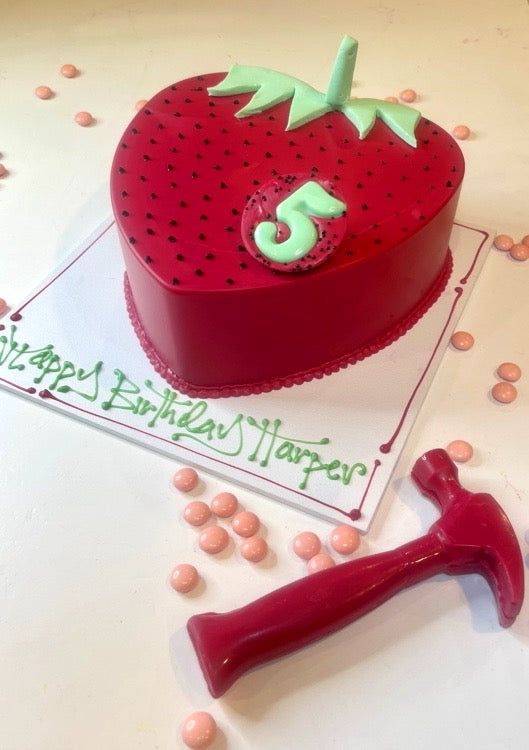 Strawberry Smashcake