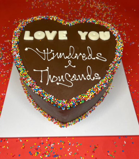 Love You Hundred's and Thousand's Smashcake