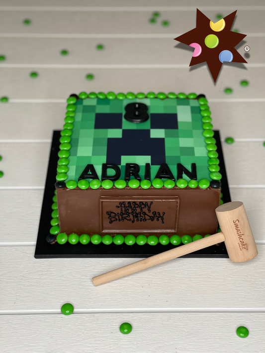 Minecraft Creeper Smashcake