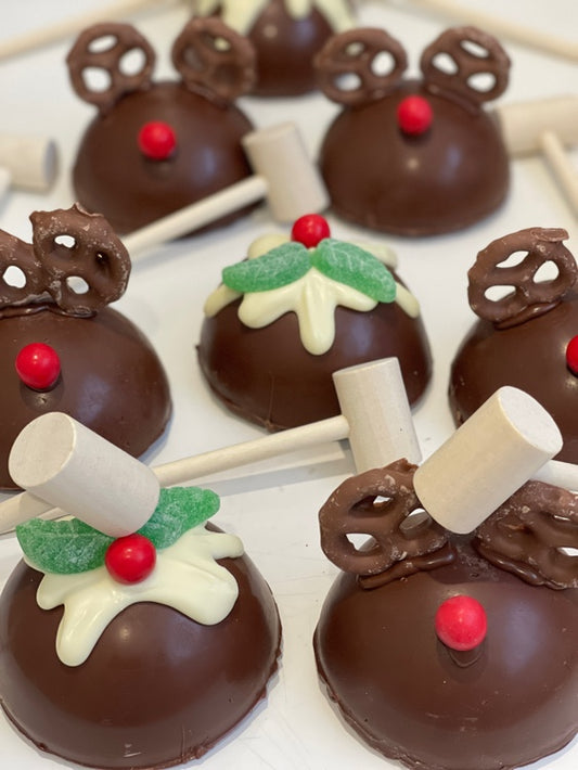 Mini Christmas Smashcakes  Puddings and Reindeer