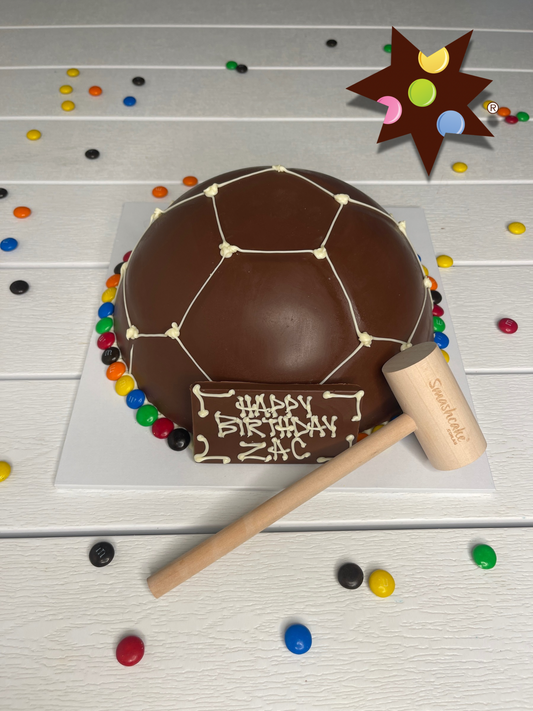 Soccer Ball Smashcake