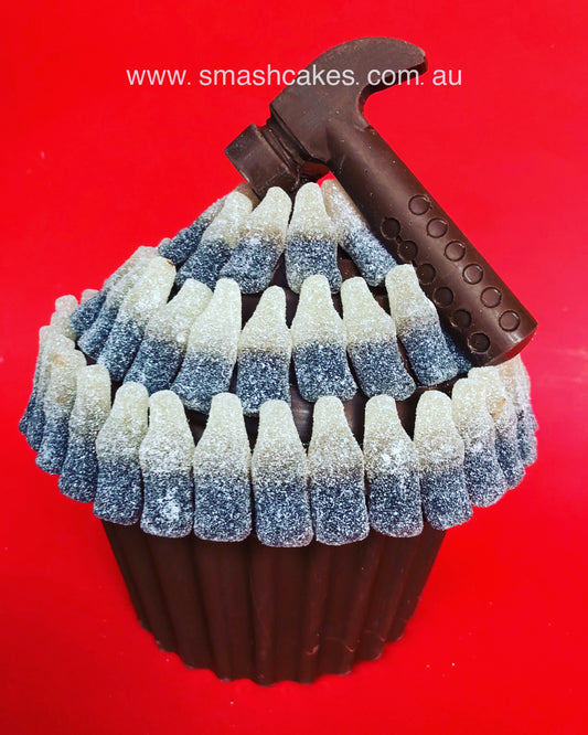 Sour Cola Bottle Smashcake