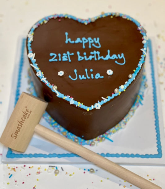 Vintage Heart Smashcake