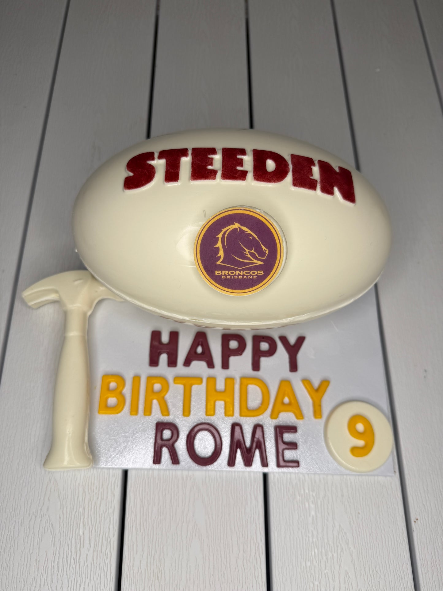 Football Smashcake Rugby League